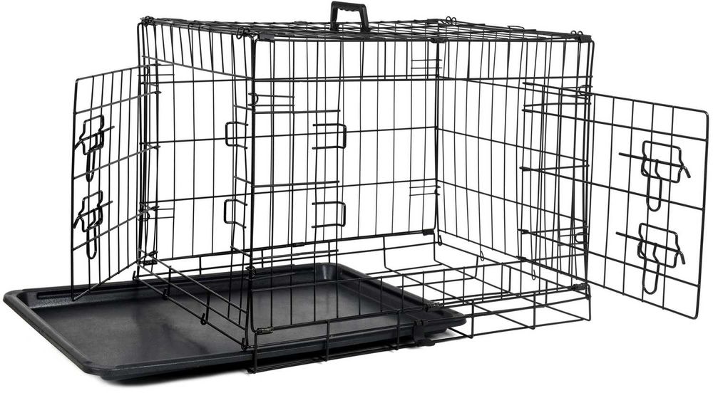 Wielofunkcyjna metalowa klatka - kojec dla psa, kota M/L