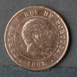 Portugal 20 reis 1892 A - olx X10271