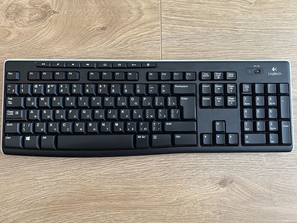 Бездротова клавіатура Logitech K270