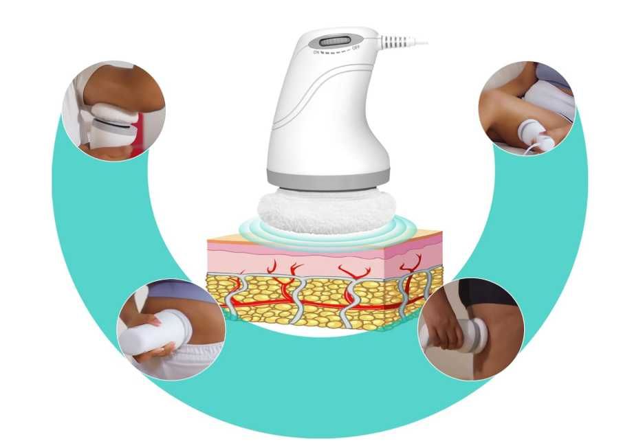 Pistolet Do Masażu Masażer Antycellulitowy Wyszczuplający Do Cellulitu