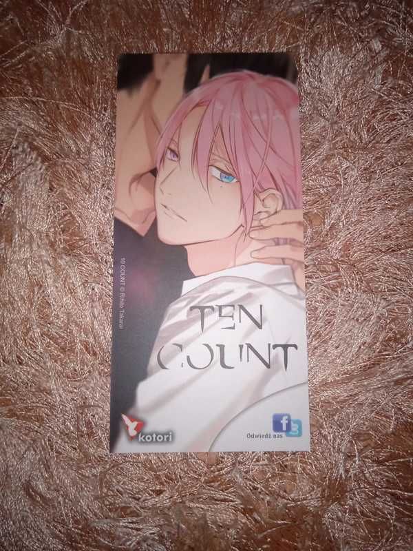 Ten count tom 3 z zakladką manga yaoi