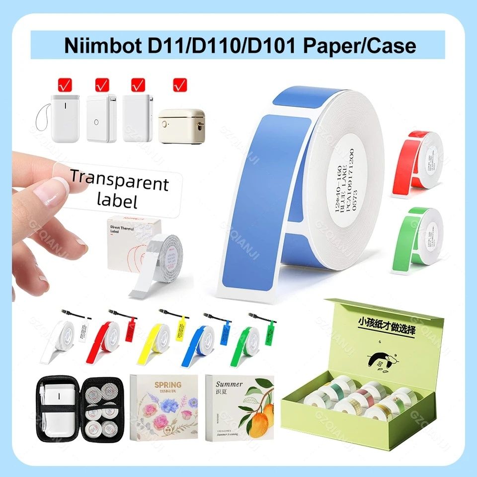 Niimbot D110 термопринтер+рулон