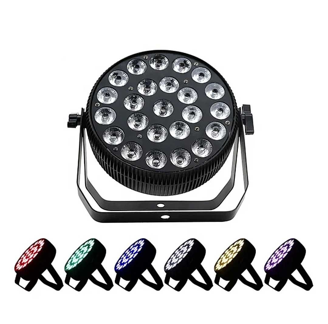 Лед Пар Led Par для клуба дискотеки R+G+B+W+A+UV  WASH не beam spot