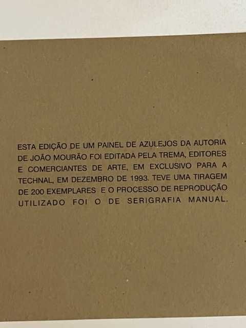 Painel em azulejo de João Mourão