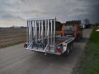 Brenderup MT3080/2700kg  Przyczepa do minikoparki BRENDERUP MT3080/2700kg od ręki !! DOSTAWA !!