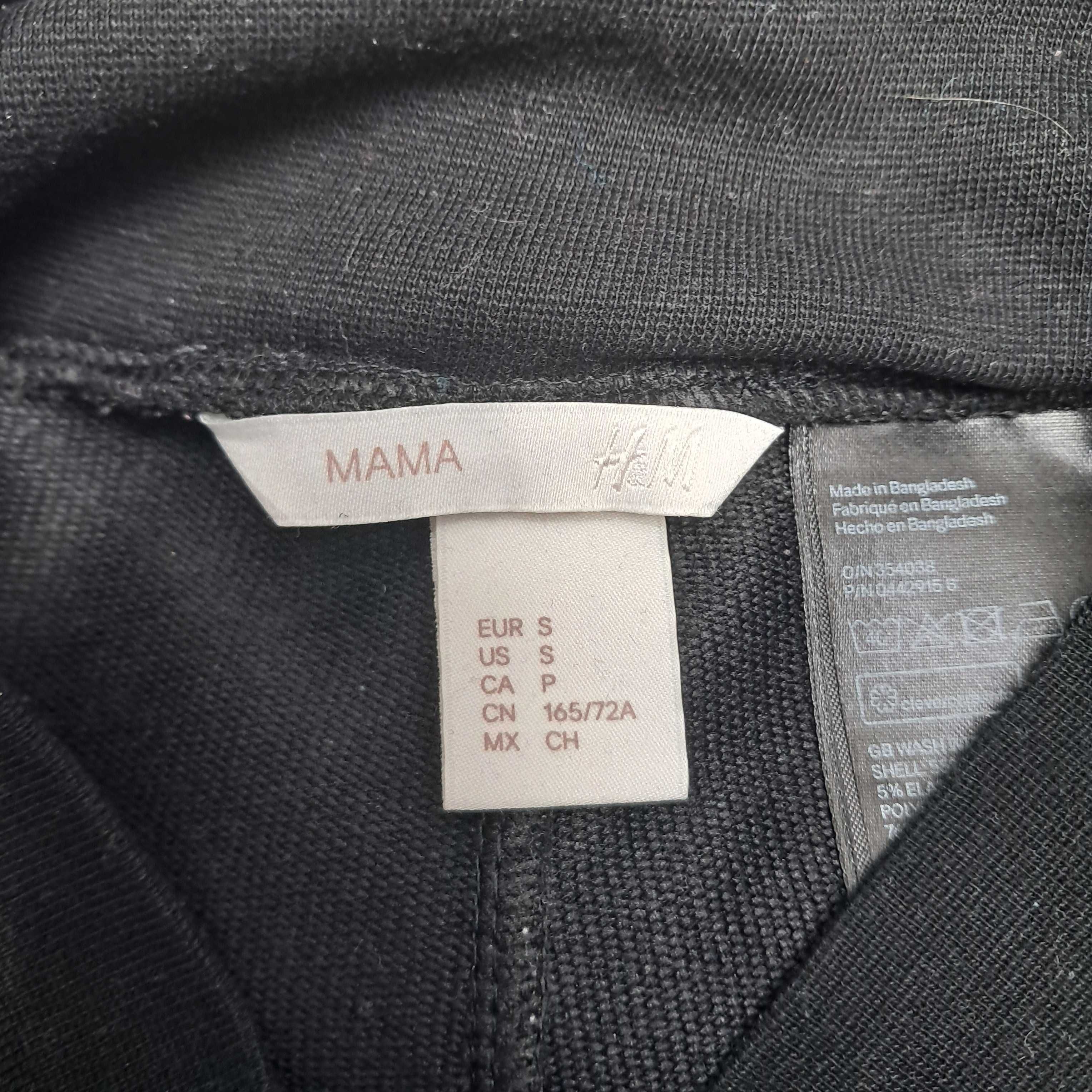 Spodnie ciążowe xs s h&m dwie pary plus gratis