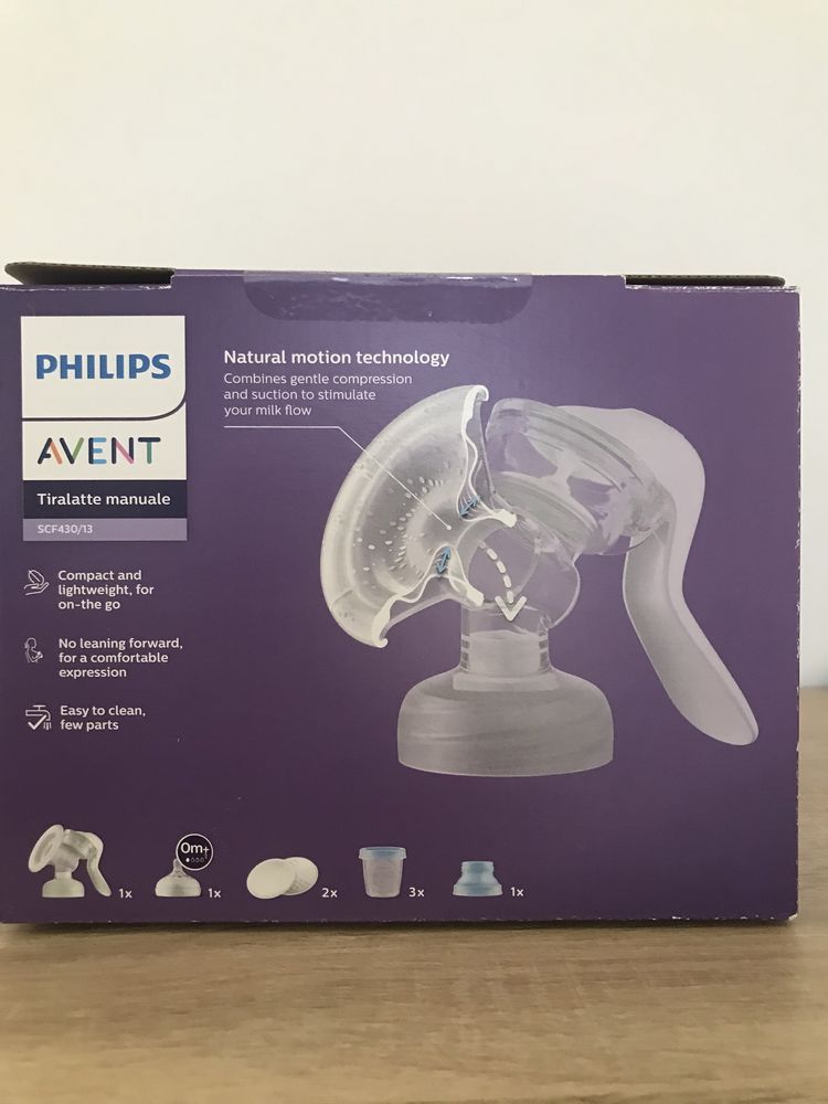 Молоковідсмоктувач philips avent ручний