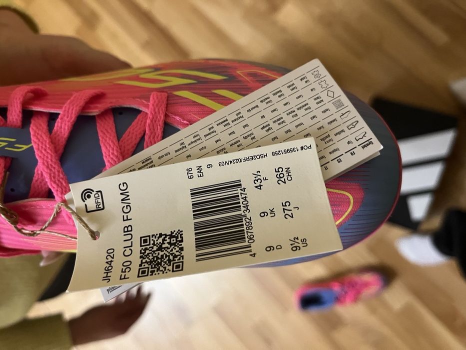 Бутси F50 Adidas 27 см