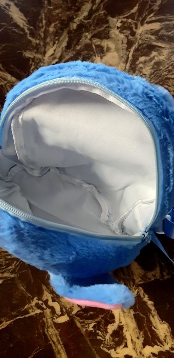 Plecak szkolny plecaczek przedszkolny niebieski Stitch Stich Sticz