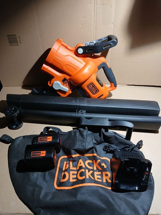 Dmuchawa odkurzacz Black Decker 36V