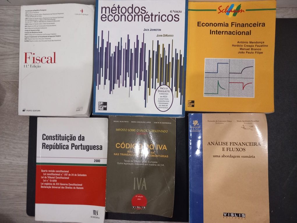 Livros de Economia  Ensino Superior