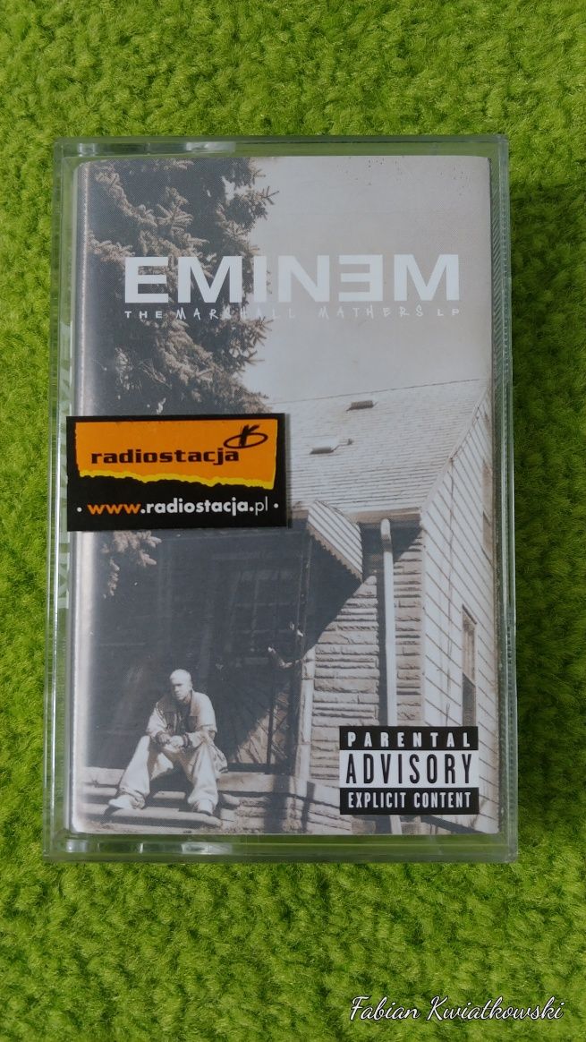 Eminem The Marshall Mathers album kolekcjonerski kaseta magnetofonowa