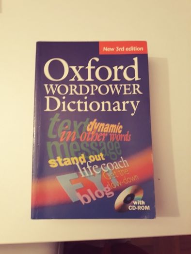 Oxford Wordpower Dicionário inglês com CD NOVO