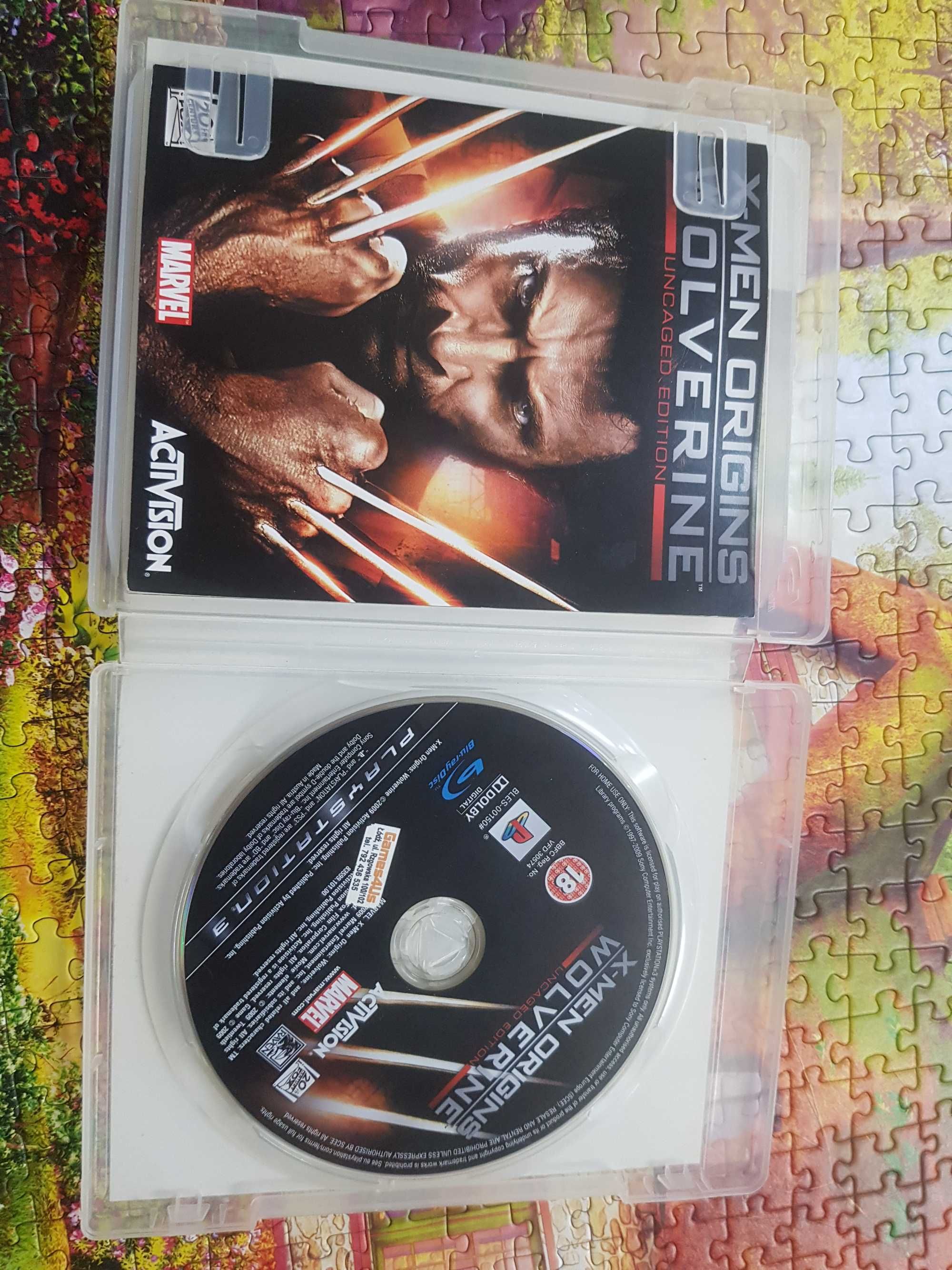 X-men Origins Wolverine PS3 Sklep Iława