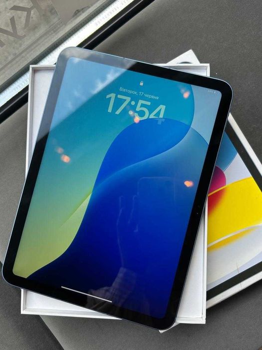 Планшет Apple iPad 10.9 2022 Wi-Fi + LTE 256GB Blue (MQ6U3, MCMP4)