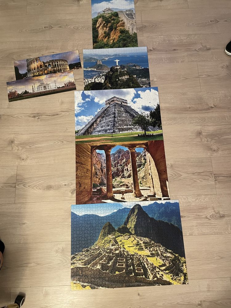 Puzzle TREFL 7 nowych cudow swiata