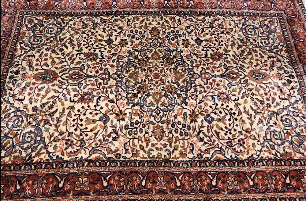 Tapete Persa SAROUGH, de Lã s/ Algodão com 177x128 cm (muito bonito)