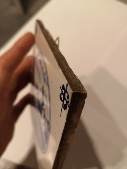 1800 Fajans Kafel kafelek Delft XVIII 18 wiek