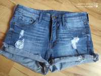 H&M jeansowe spodenki damskie 36