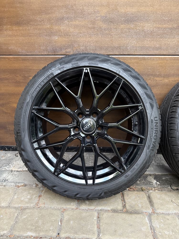Kola 5x112 aluminiowe audi felgi opony lato et35