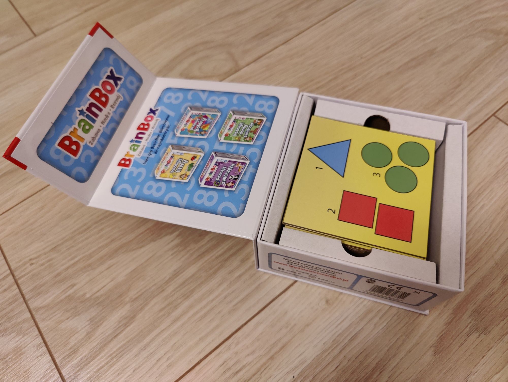 BrainBox Poznaję Liczby gra edukacyjna dla dzieci 4+