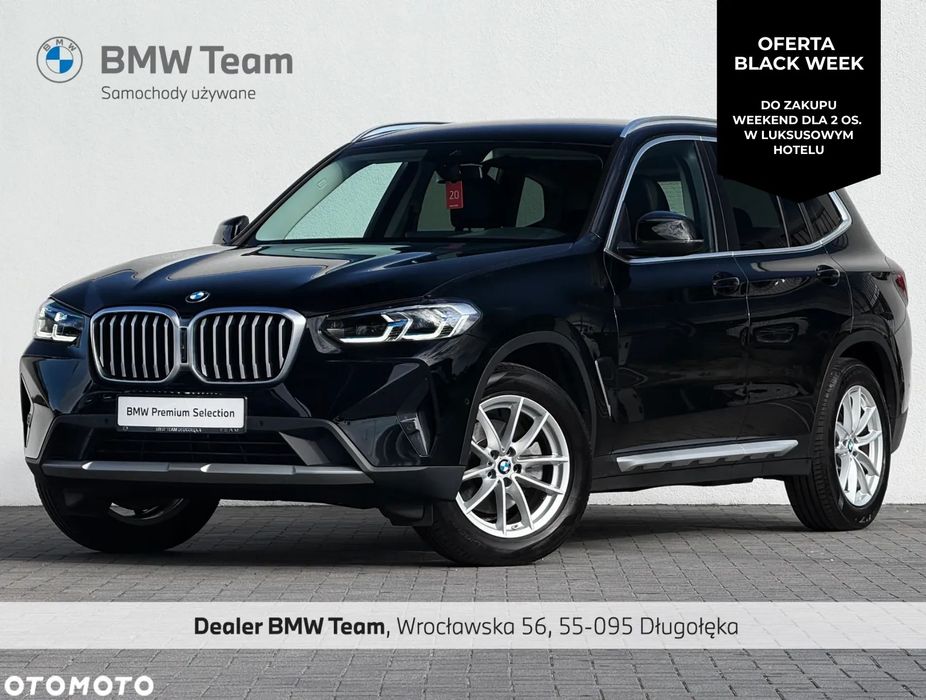 BMW X3 | I właściciel | Laser | Hak | Gwarancja | Bezwypadkowy | FVAT23% |