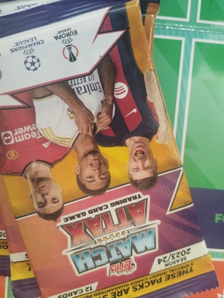 Topps match attax 2023/2024 10 saszetek