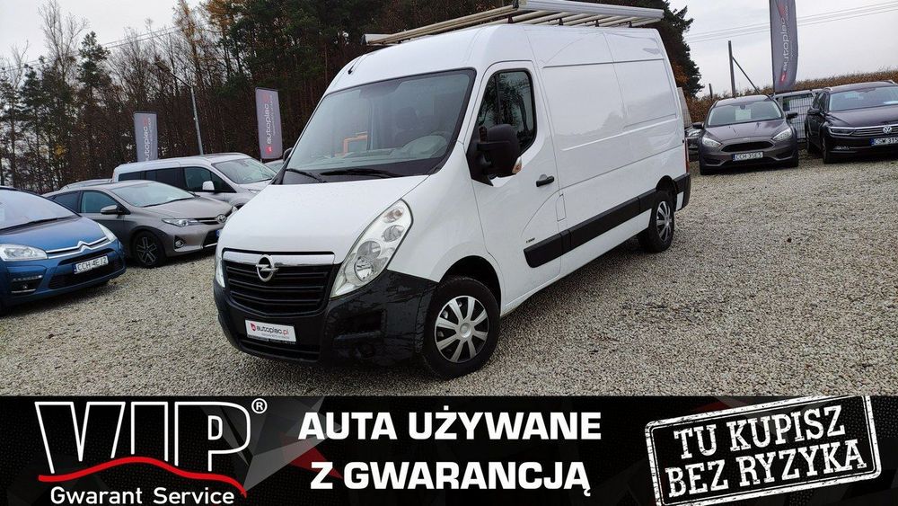 Opel Movano  2.3DCI 125KM L2H2 Elektryka Czujniki Webasto Tylko 127tyś km GWARANCJA