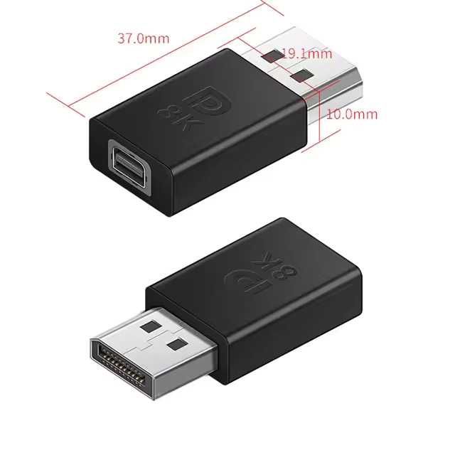Переходник с DisplayPort  Mini Display Port, Mini DP to DP v 1.4