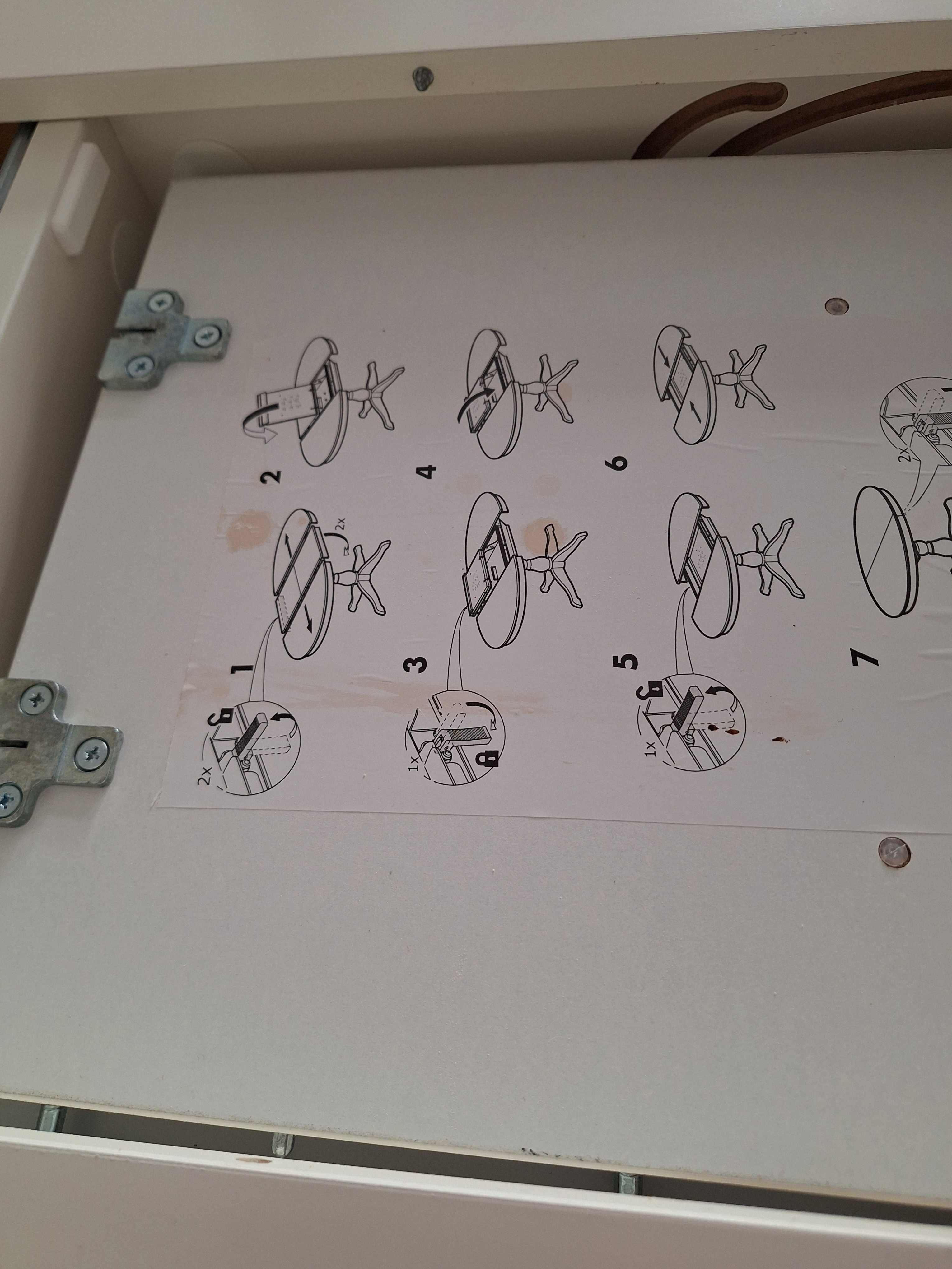 Stół z krzesłami IKEA INGATORP / INGOLF