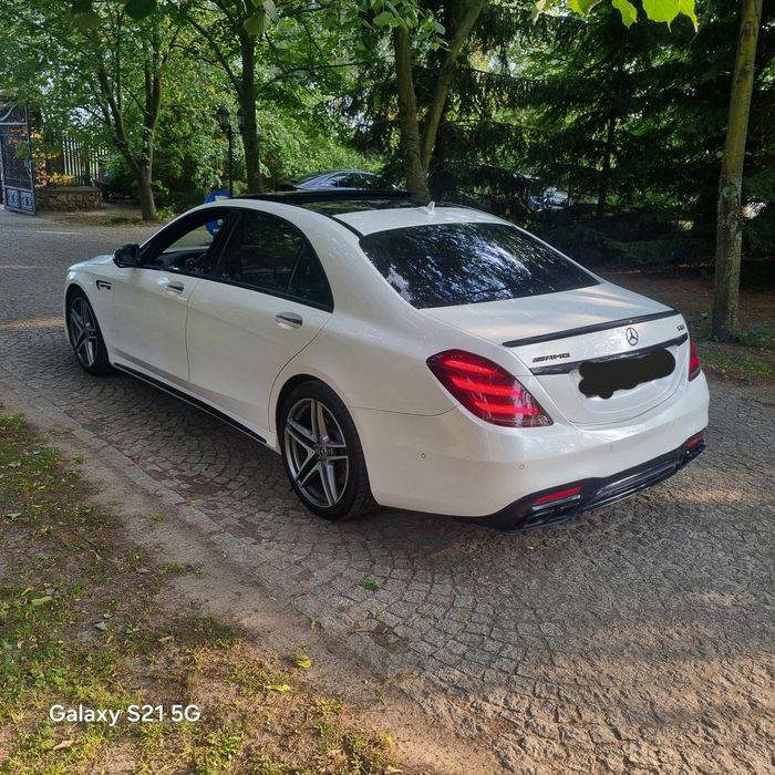 W222, Zamiana, S klasa long AMG lift