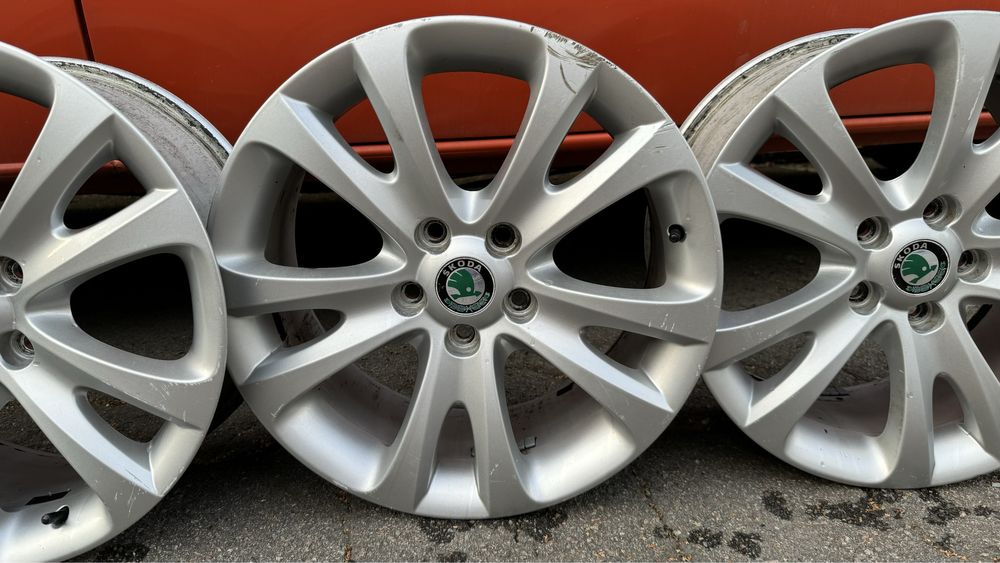 Диски R17 5x112 Skoda 7.5J ET49  Original  VAG VW/Audi/Seat,Cupra