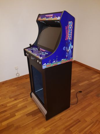 Vendo maquina arcade Bartop com a base de apoio (artigo novo)