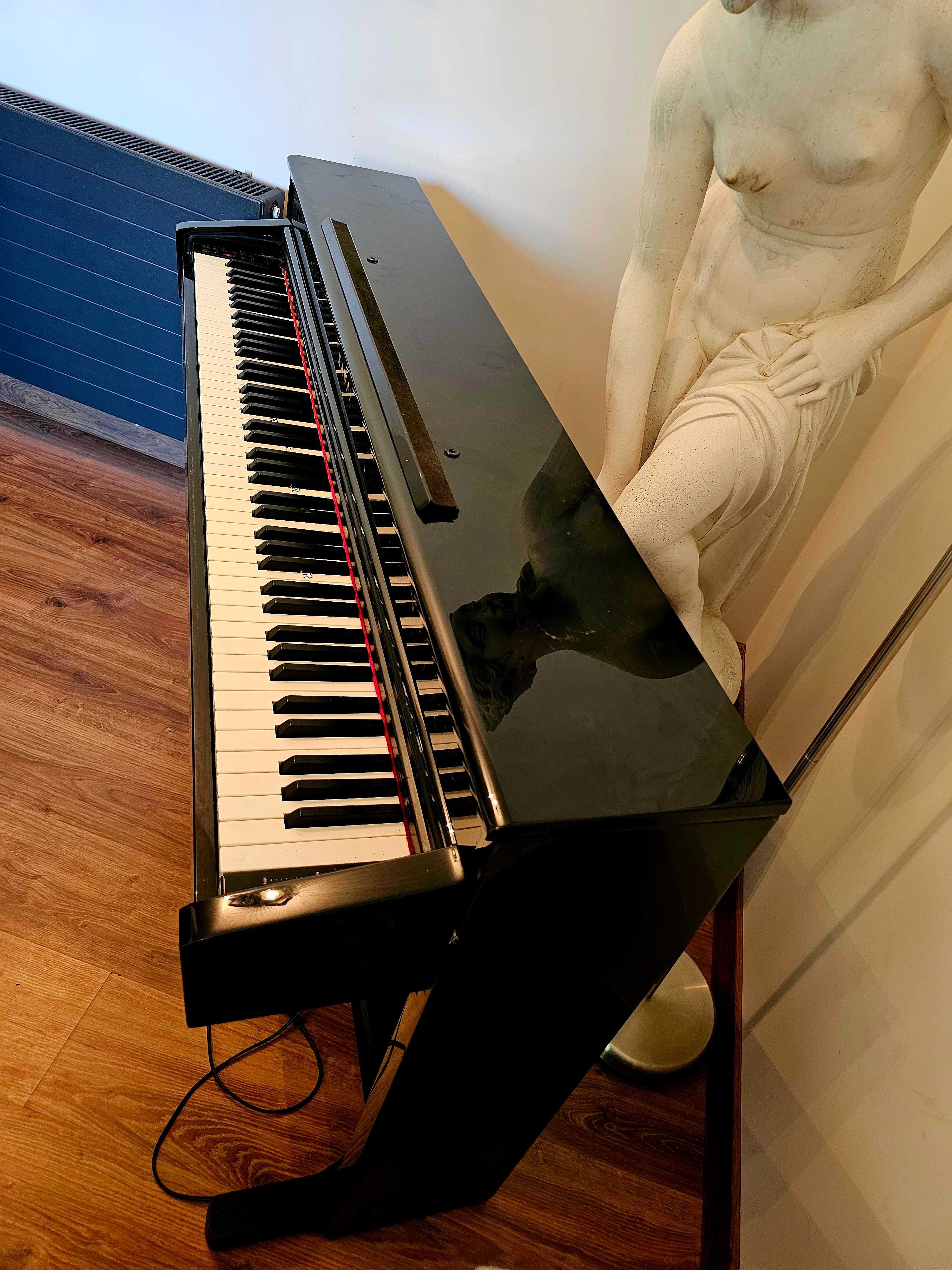 Pianino cyfrowe Kawai czarne wysoki polysk