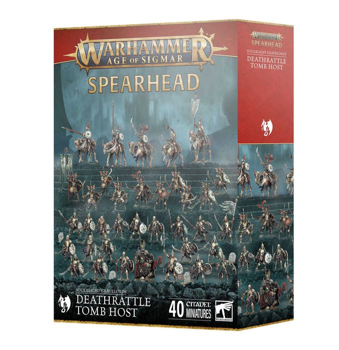 age of sigmar: spearhead - soulblight gravelords deathrattle tomb host