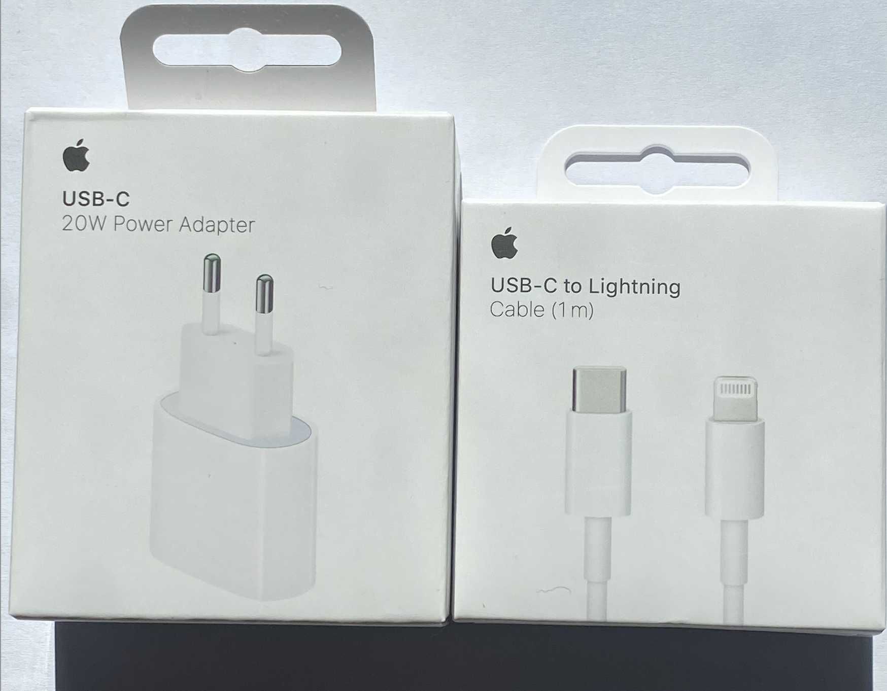 Zestaw Apple: Ładowarka 20W + Lightning