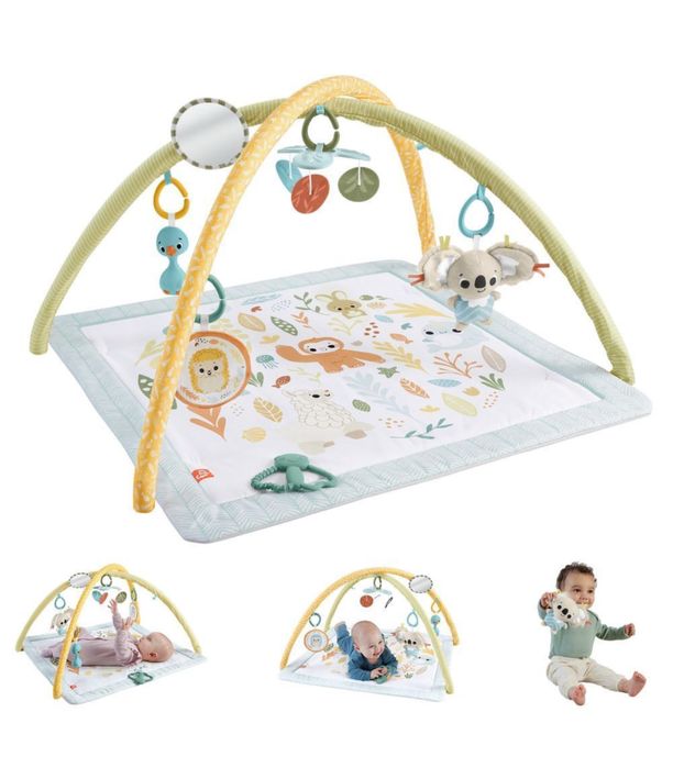 Розвиваючий килимок Fisher-Price «Перші дотики дитини» (HRB15)