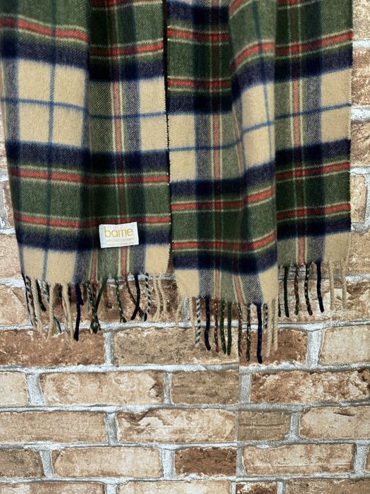Кашемировый шарф Barrie made in Scotland в клетку винтаж (оригинал)