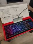 Klawiatura rosyjsko-angielska HyperX Alloy Core RGB + mysz + dywanik