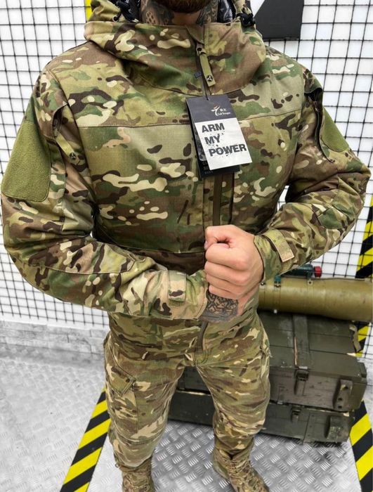 Зимова куртка бушлат М65 Call Dragon. Мультикам omni-heat. Гурт.