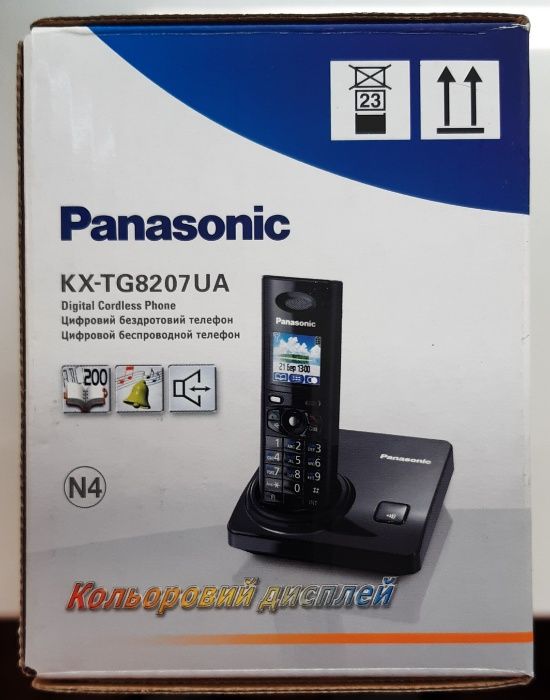 Радиотелефон DECT Panasonic KX-TG8207UA