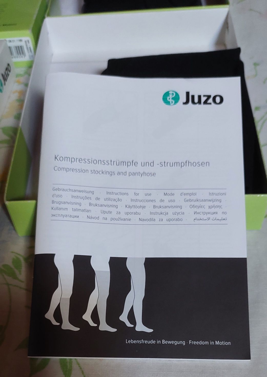 Meias de descanso medicinais Juzo e calçadeira