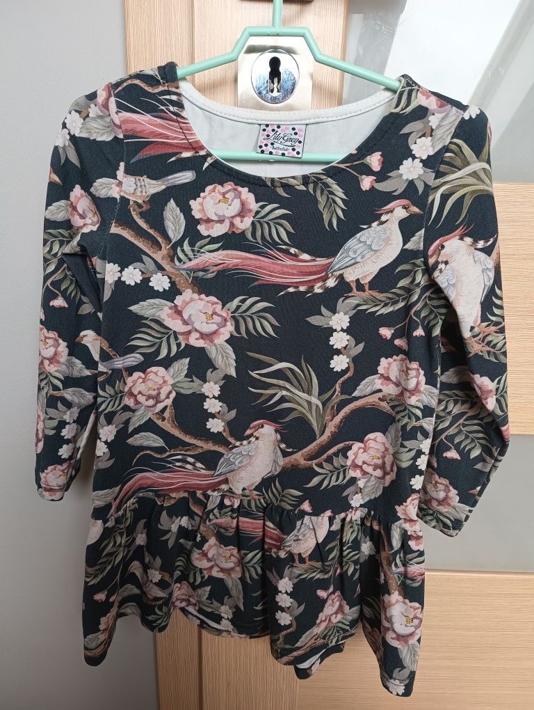 Śliczne printy Zestaw 4 sukienek Lily Grey 104