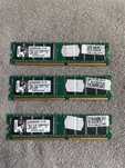 kingston ram 512mb pamięć serwerowa x3