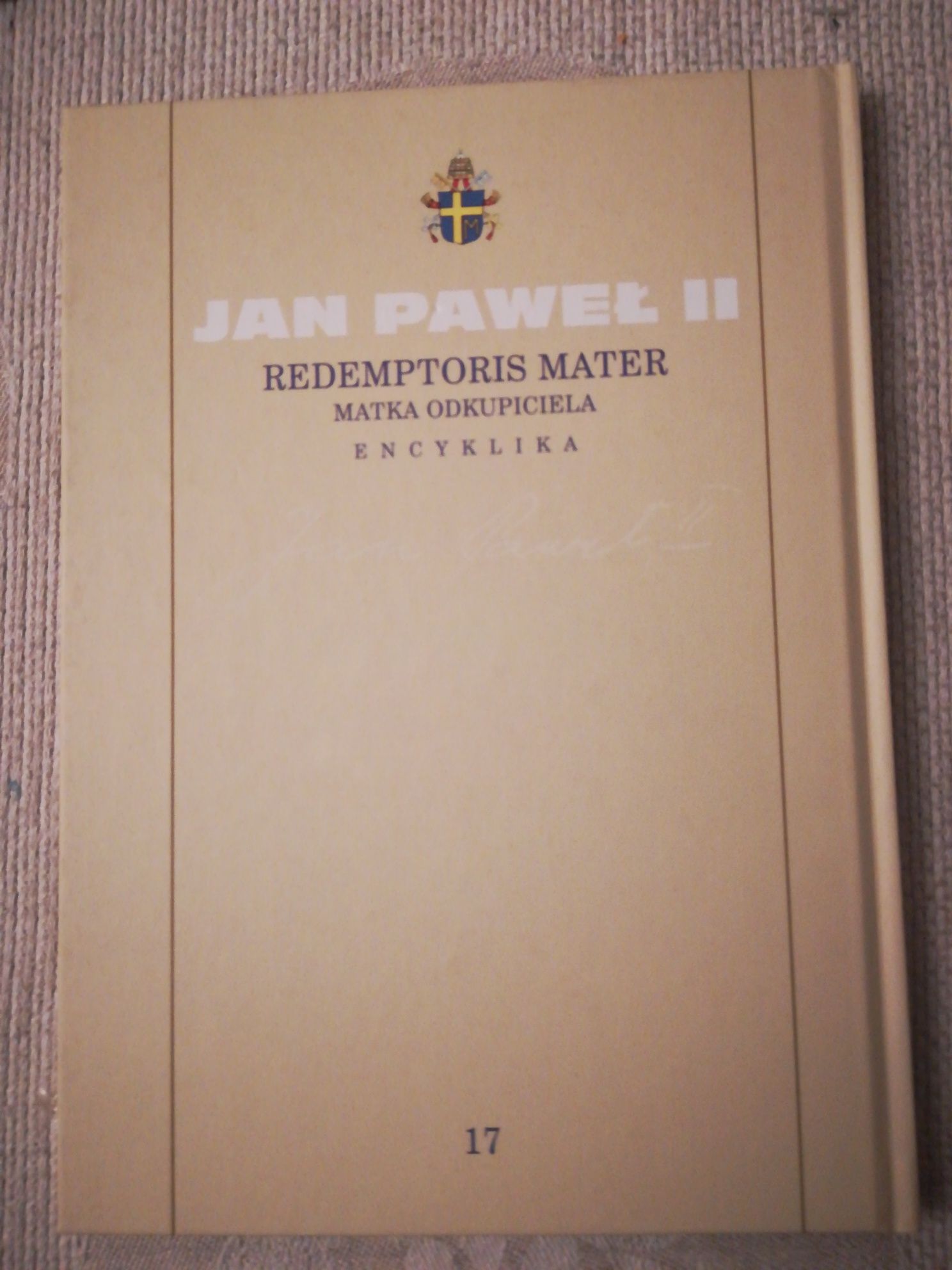 książka "Redemptoris Mater Matka Odkupiciela Encyklika" Jan Paweł II