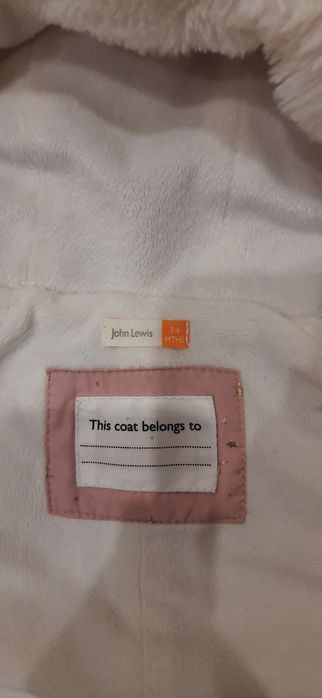 Зимовий комбінезон John Lewis 3-6м