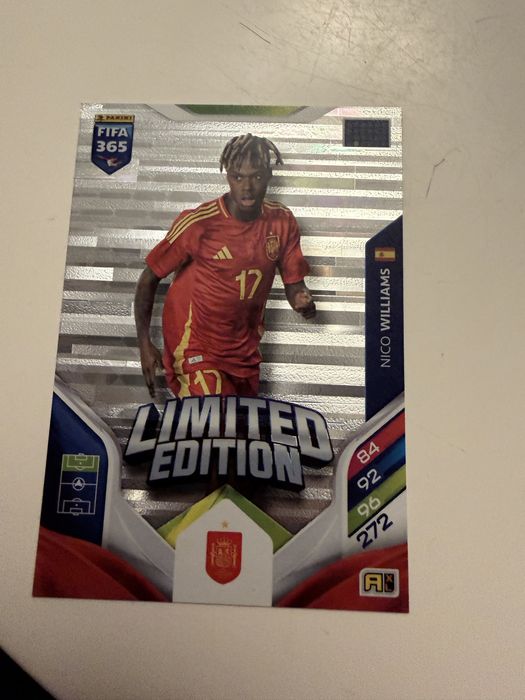 Karta Nico wiliams limited edition