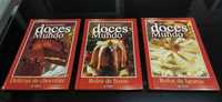 3 Livros de Receitas de Doces