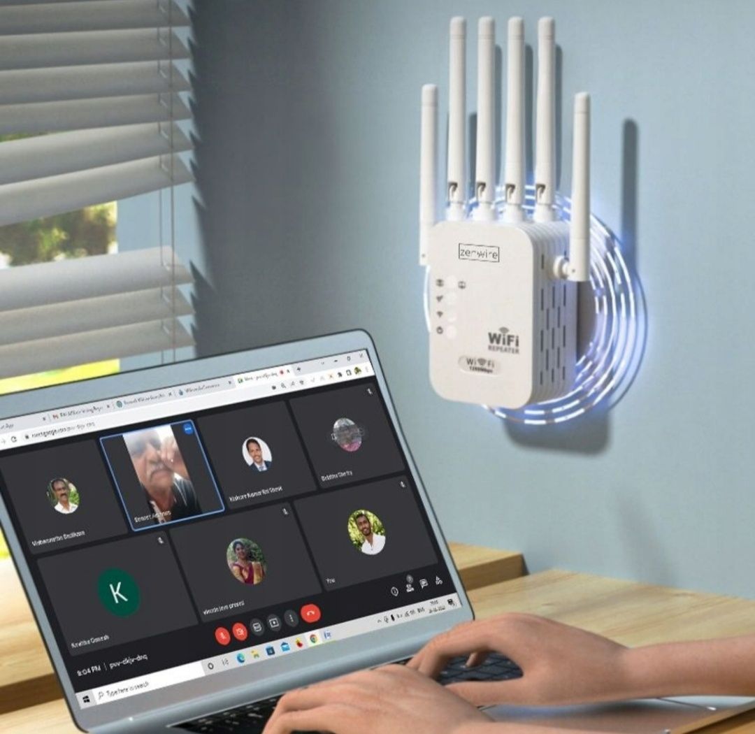 Wzmacniacz Sygnału Repeater WiFi 5 Zewnętrzny Repeater Access 1200 mb
