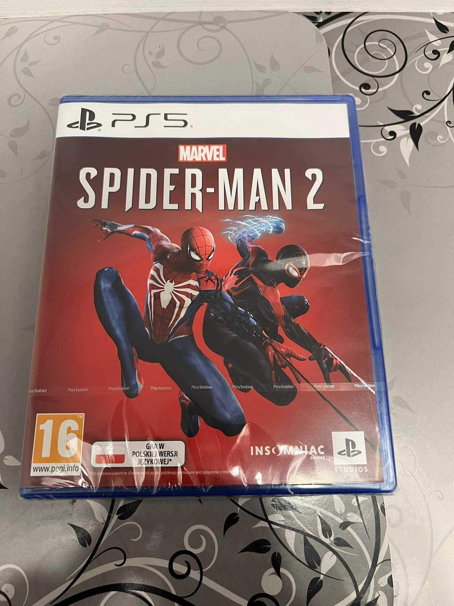 Konsola Sony PlayStation 5 PS5 Slim + Spider-Man 2 Nowa Gwarancja